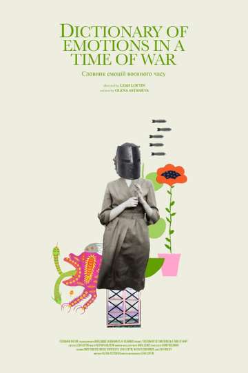 Dictionary of Emotions in a Time of War Poster