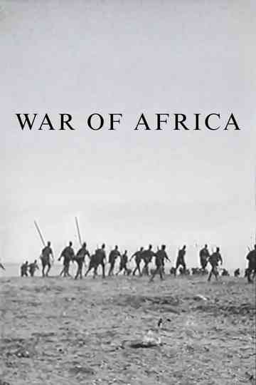 War of Africa Poster