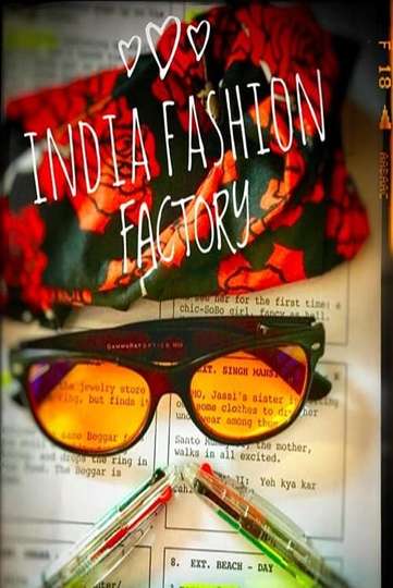 India Fashion Factory Poster