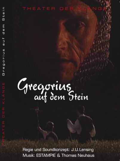 Gregorius auf dem Stein Poster