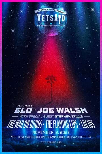 Jeff Lynne's ELO - Live at VetsAid 2023 Poster