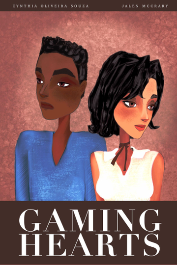 Gaming Hearts Poster