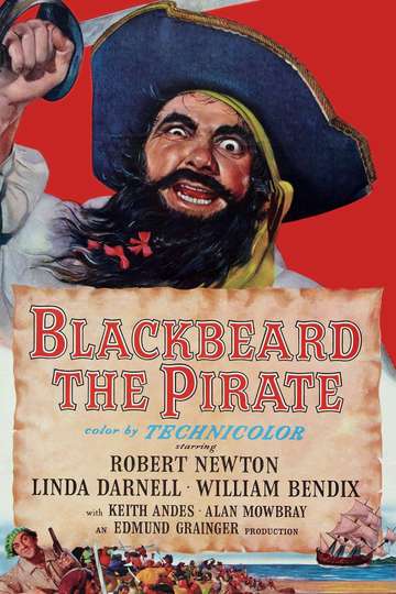Blackbeard, the Pirate Poster