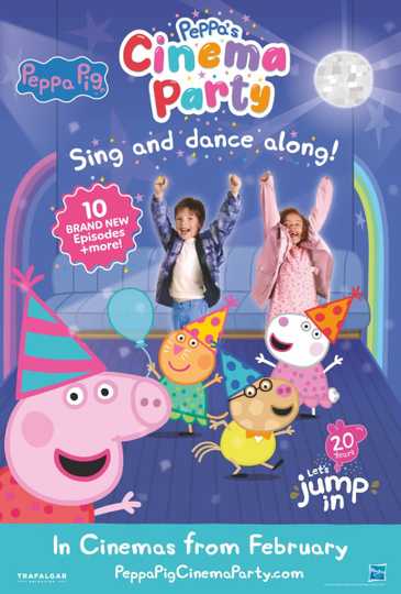 Peppa's Cinema Party Poster