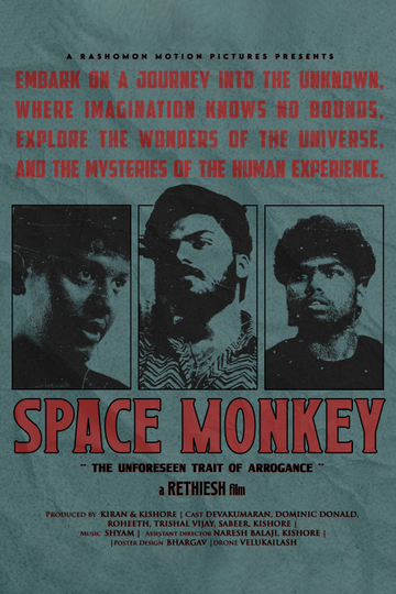 Space Monkey Poster