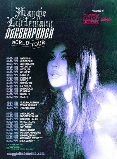 Maggie Lindemann: SUCKERPUNCH WORLD TOUR Poster