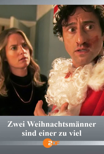 Zwei Weihnachtsmänner sind einer zu viel Poster