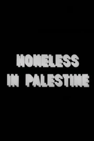 Homeless in Palestine Poster