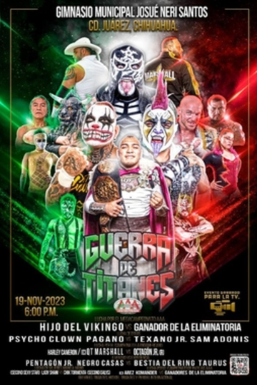 AAA Guerra De Titanes 2023 Poster