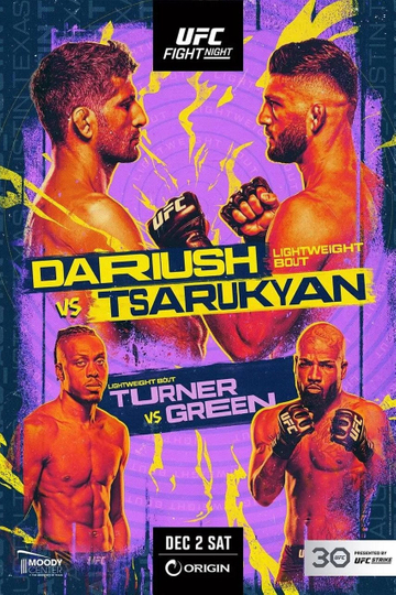 UFC on ESPN 52: Dariush vs. Tsarukyan