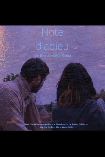 Note d'adieu Poster