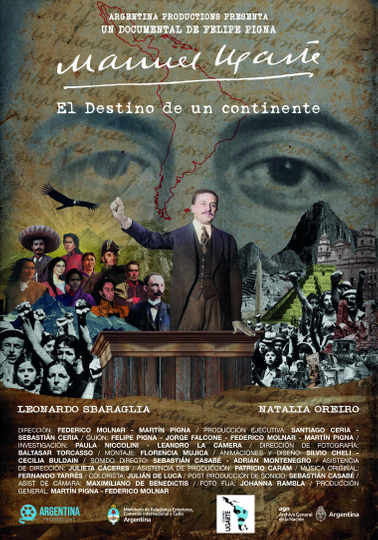 Manuel Ugarte: El destino de un continente Poster