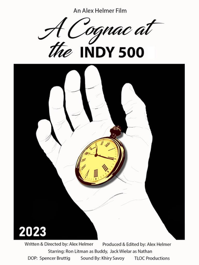 A Cognac at the Indy 500 Poster