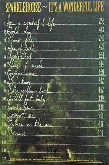 Sonic Cinema: Sparklehorse Poster