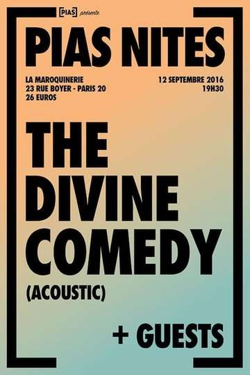 The Divine Comedy - La Maroquinerie acoustic 2016