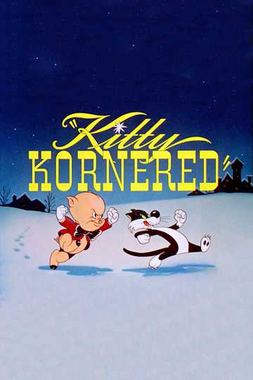 Kitty Kornered Poster
