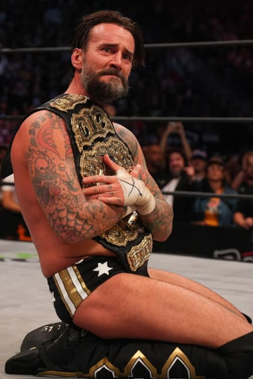 Cm Punk In AEW: The Complete Story Poster