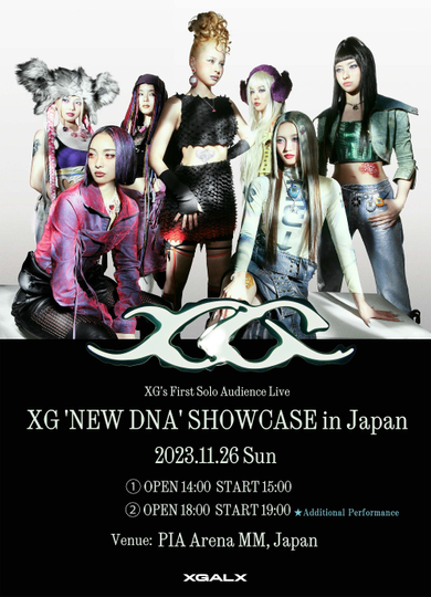 XG - 'NEW DNA' Showcase in Japan Poster