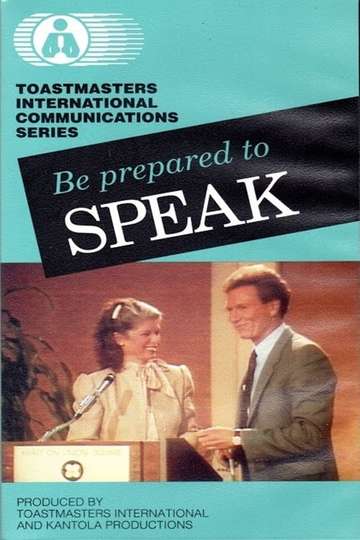 Be Prepared to Speak Poster