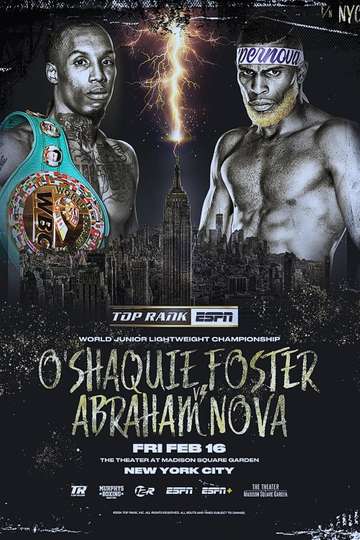 O'Shaquie Foster vs. Abraham Nova Poster