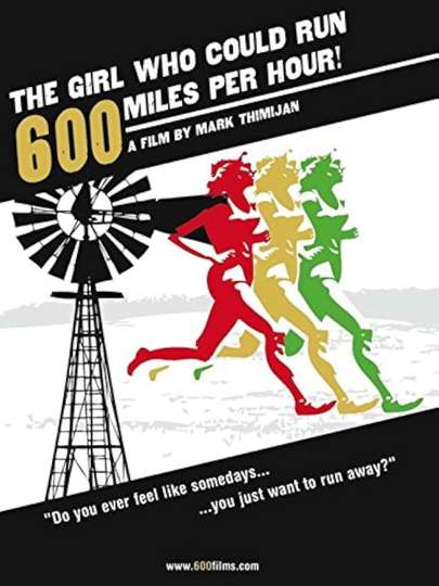 The Girl Who Could Run 600 Miles Per Hour Poster