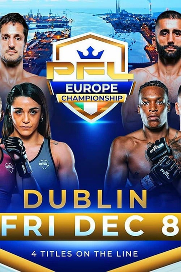 PFL Europe 4: 2023 Championships Poster