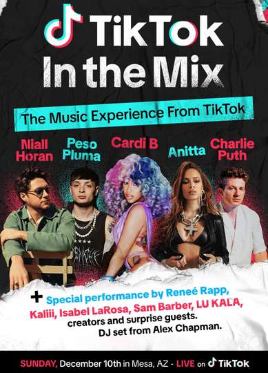 TikTok: In the Mix Poster