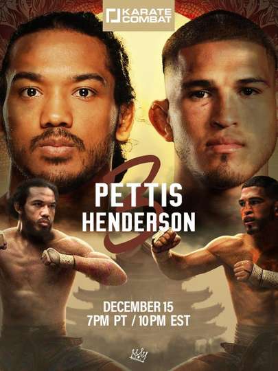 Karate Combat 43: Pettis vs. Henderson Poster