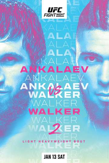 UFC Fight Night 234: Ankalaev vs. Walker 2 Poster