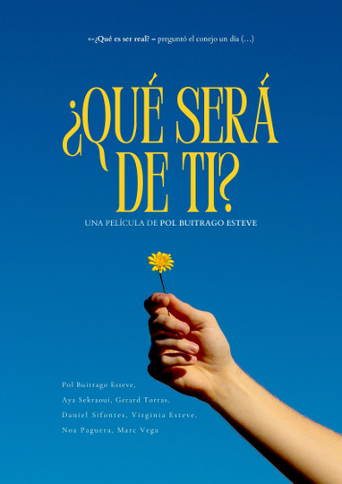 ¿Qué será de ti? Poster