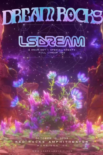 LSDREAM: Dreamrocks at Red Rocks Poster