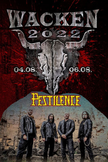 Pestilence: Live At Wacken Open Air 2022 Poster