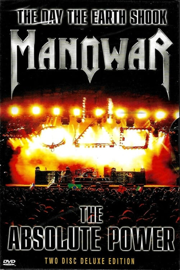 Manowar The Day the Earth Shook  The Absolute Power Poster