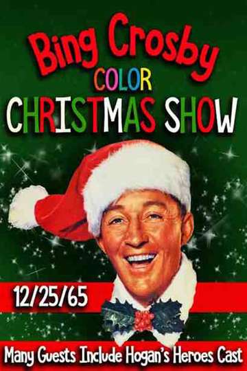 Bing Crosby Color Christmas Show Poster