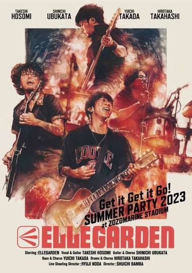 ELLEGARDEN「Get it Get it Go! SUMMER PARTY 2023」 Poster