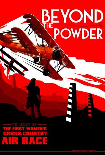 Beyond the Powder: The Legacy of the First Women's Cross-Country Air Race Poster