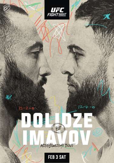 UFC Fight Night 235: Dolidze vs. Imavov Poster