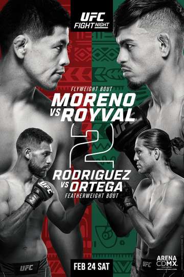 UFC Fight Night 237: Moreno vs. Royval 2 Poster