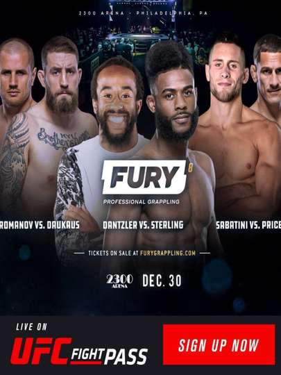 Fury Pro Grappling 8 Poster