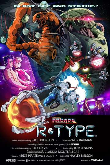 Retro Arcade Anime: R-TYPE Poster