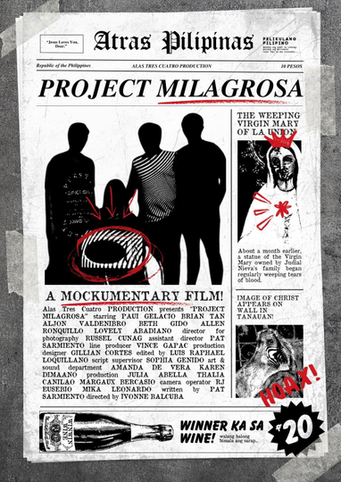 Project Milagrosa Poster