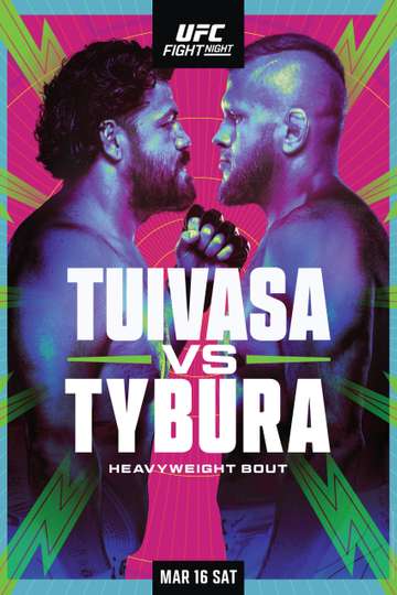 UFC Fight Night 239: Tuivasa vs. Tybura Poster