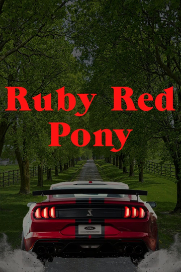 Ruby Red Pony Poster