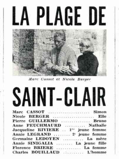 La plage de Saint-Clair
