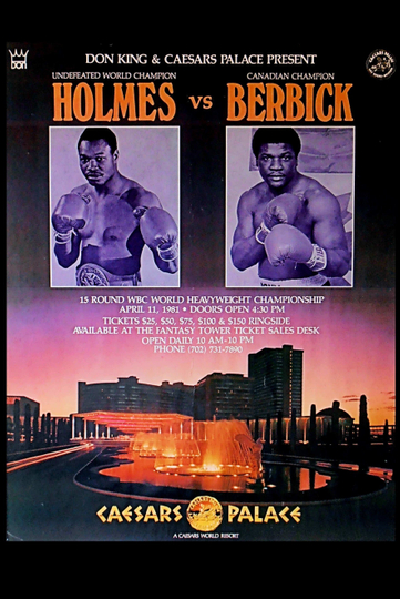 Larry Holmes vs. Trevor Berbick