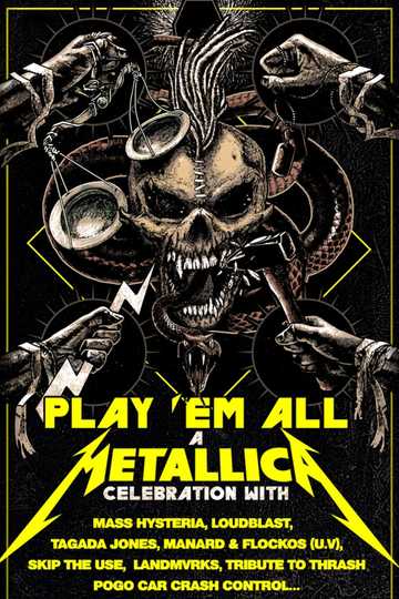 Play 'Em All: A Metallica Celebration (Paris, France - May 18, 2023) Poster