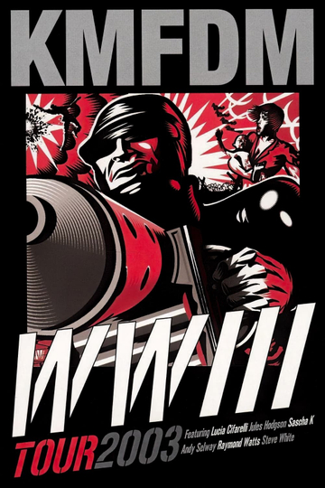 KMFDM: WWIII Tour 2003 Poster