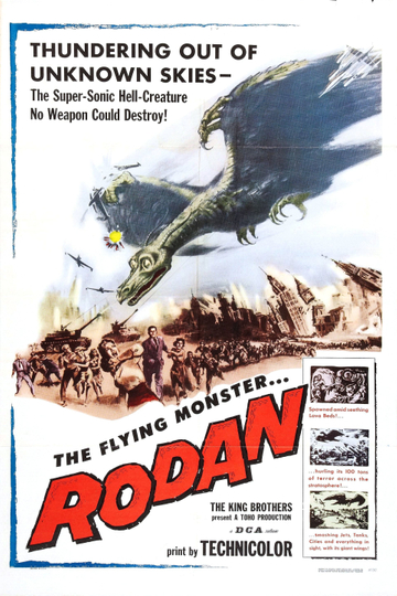 Rodan! The Flying Monster! Poster