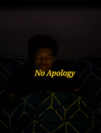 No Apology Poster