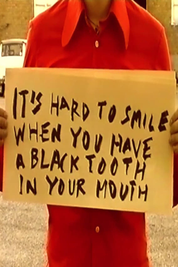 It's Hard to Smile When You Have a Black Tooth in Your Mouth Poster